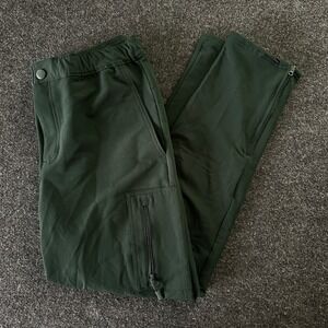 Fielder Bonobos Mens Cargo Pants Green Elastic Waist Zip Ankle ABM11037A-1268G M